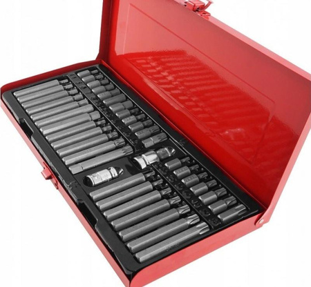 VERKE V39020 KLUCZE WPUSTOWE IMBUS TORX SPLINE CR-V 40 el