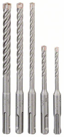 BOSCH ZESTAW WIERTEŁ SDS+ PLUS-5X 5-10mm - 5 szt.