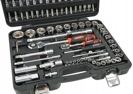 VERKE V39065 PRO KLUCZE NASADOWE 94 SZTUKI ZESTAW WALIZKA