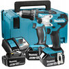 MAKITA DLX2339JX1 WKRĘTARKA + ZAKRĘTARKA + 3x5,0Ah