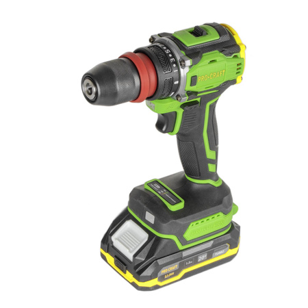 PROCRAFT PA18PRODFR WIERTARKO WKRĘTARKA 30Nm AKUMULATOROWA BEZSZCZOTKOWA 1X1.5AH 20V