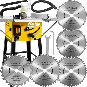NOTIG N4130 PIŁA STOŁOWA KRAJZEGA 2200W + 5xTARCZE