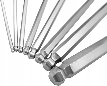 VERKE V86435 ZESTAW WKRĘTAKÓW IMBUSOWYCH "T" 11 el