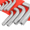 VERKE V35500 ZESTAW KLUCZY TORX 9 SZTUK KRÓTKIE T10-T50