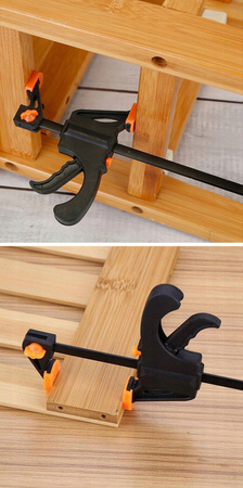 VERKE V86587 ŚCISK STOLARSKI JEDNORĘCZNY 450 MM