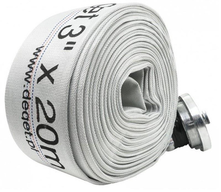 DEGET V60141 WĄŻ DO WODY BRUDNEJ STRAŻACKI 3″ 20m ZŁĄCZKI