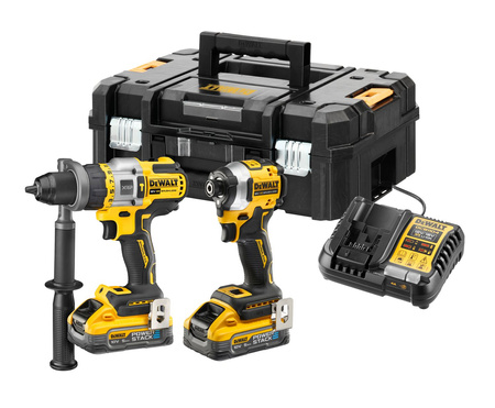 DeWALT DCK2052H2T DCD999 WKRĘTARKA + DCF850 ZAKRĘTARKA 18V POWERSTACK 2x5Ah