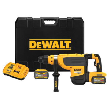 DeWALT DCH735X2 AKUMULATOROWY MŁOT UDAROWO-OBROTOWY SDS-MAX DEWALT FLEXVOLT 54V, 2X9,0AH
