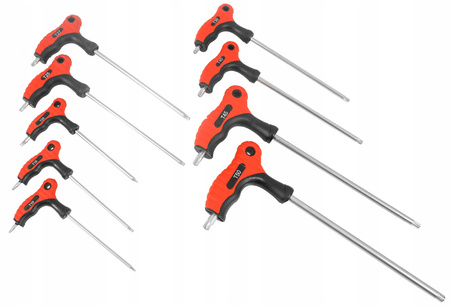 VERKE V86434 ZESTAW WKRĘTAKÓW Z UCHWYTEM T TORX