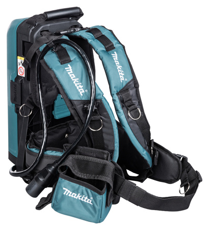 MAKITA ZESTAW UB001CZ + PDC01 – DMUCHAWA I PLECAK ZASILAJĄCY