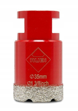 RUBI 04912 Wiertło DRYGRES M14 35MM - Ø 35MM NA SUCHO