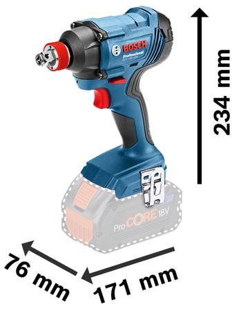 BOSCH GDX 180-Li KLUCZ UDAROWY / WKRĘTARKA 18V 180Nm