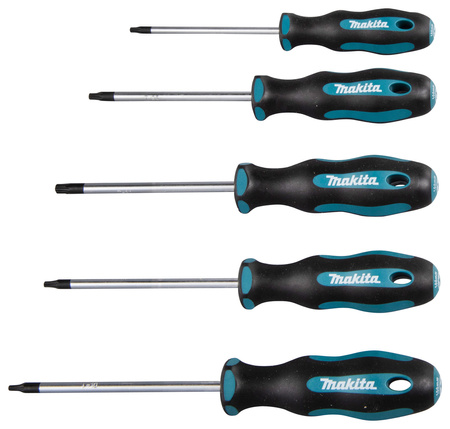 MAKITA E-10534 6-ZESTAW ŚRUBOKRĘTÓW 5 SZT T10 T15 T20 T25 T30