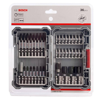 BOSCH Zestaw bitów udarowych Impact Control 36 szt