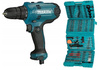 MAKITA DF0300 Wiertarko-Wkrętarka siecowa + OSPRZĘT 217 szt