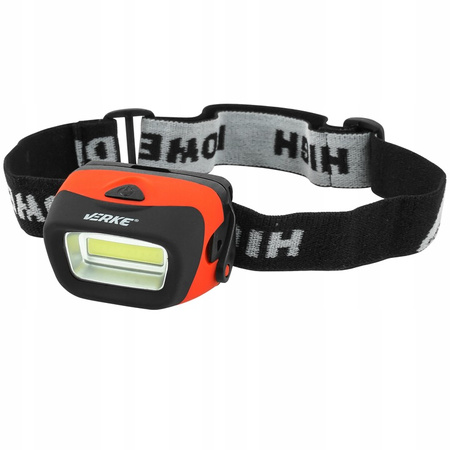 VERKE V87509 LATARKA CZOŁOWA LAMPKA CZOŁÓWKA LED COB 3W