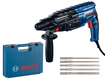 BOSCH GBH 240 MŁOTOWIERTARKA SDS+ 790W + WIERTŁA 5pc