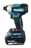 MAKITA DLX2414JX4 Wkrętarka DHP487 + Zakrętarka DTD157 + Osprzęt 38szt 