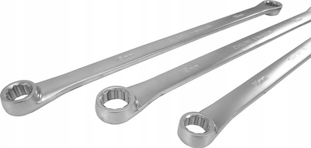 VERKE V35005 KLUCZE OCZKOWE DŁUGIE 8-21mm ZESTAW 6 szt.