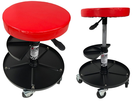 VERKE V83260 TABORET STOŁEK ROBOCZY SIEDZISKO OBROT KÓŁKA