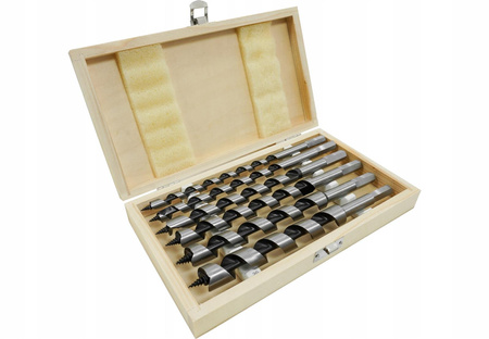 VERKE V05076 WIERTŁA KRĘTE DO DREWNA 10-20mm ZESTAW 6 SZTUK