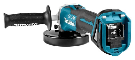 MAKITA DGA506RTJ SZLIFIERKA KĄTOWA AKU 125mm 18V + 2 AKU 5,0Ah