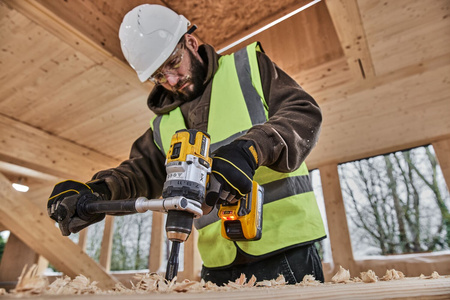 DEWALT DCD1007H2T 18V XR BEZSZCZOTKOWA WIERTARKO-WKRĘTARKA UDAROWA 180 Nm POWERSTACK 2x5,0Ah