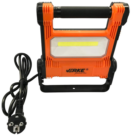 VERKE 2x LAMPA HALOGEN 20W 230V LATARKA + STATYW