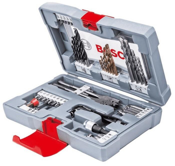 MEGA Zestaw BOSCH PREMIUM Wiertła Bity - 49 szt