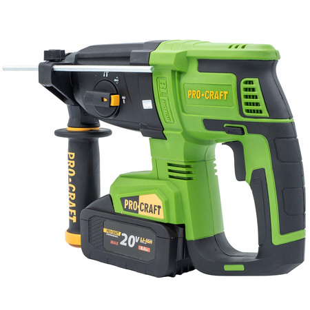 Młotowiertarka akumulatorowa Procraft PHA40 20V 2x AKU Ładowarka
