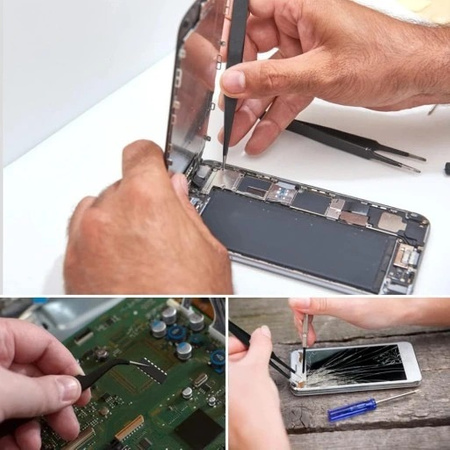 VERKE V39210 PĘSETY PRECYZYJNE 9 SZT