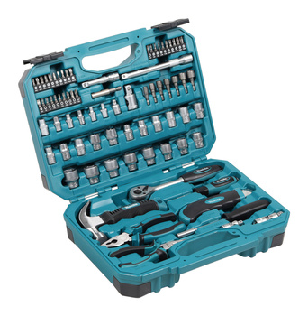 MAKITA E-10899 ZESTAW NARZĘDZI RĘCZNYCH BITY NASADKI 76 szt.