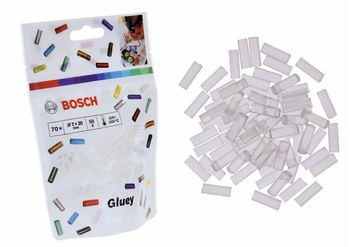 BOSCH KLEJ DO PISTOLETU 7x20 PRZEZROCZYSTE 70 SZT