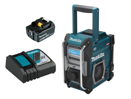 MAKITA MR003G RADIO AM/FM DAB+ XGT + 5AH + ŁADOWARKA RC