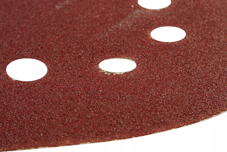 VERKE V44195 PAPIER ŚCIERNY ⌀180mm P120 - 10 szt