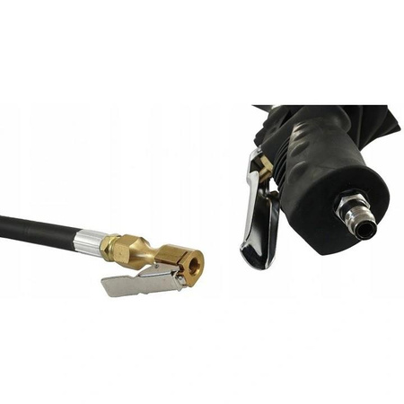 VERKE V81266 PISTOLET DO POMPOWANIA KÓŁ MANOMETREM PROFI