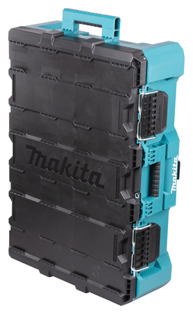 MAKITA MAKTRAK L P-91017 ORGANIZER PŁASKI MAX. 45 KG • 63,16 L • 4 POJEMNIKI • KOPOLIMER • DROBNE ELEMENTY