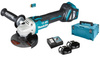 MAKITA DGA514RTJU SZLIFIERKA 125mm 18V AWS 2x5,0Ah
