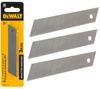 DeWALT DWHT11719 OSTRZA ŁAMANE 18mm HARTOWANE 3szt