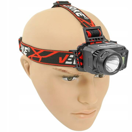 VERKE V87555 LATARKA CZOŁOWA 350 LM + 120 LM 1200mAh