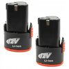 NOTIG N4340 WIERTARKO-WKRĘTARKA 12V 25Nm + 2x1,5Ah