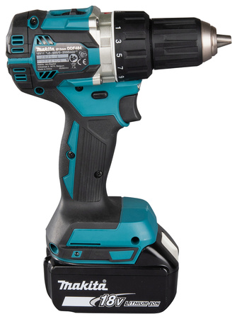 MAKITA DDF484RTJ WKRĘTARKA BEZSZCZOTKOWA 18V 2x5,0Ah