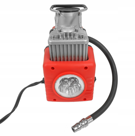 VERKE V81159 KOMPRESOR SAMOCHODOWY SPRĘŻARKA POMPKA DO KÓŁ SAMOCHODU 12V NA ZAPALNICZKĘ