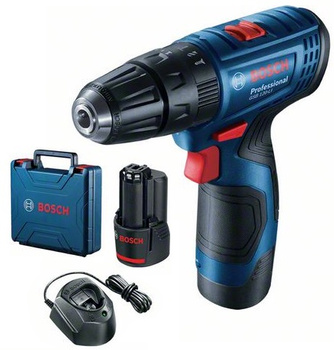 BOSCH GSB 120-Li WKRĘTARKA UDAROWA 12V 30Nm +2x2,0Ah