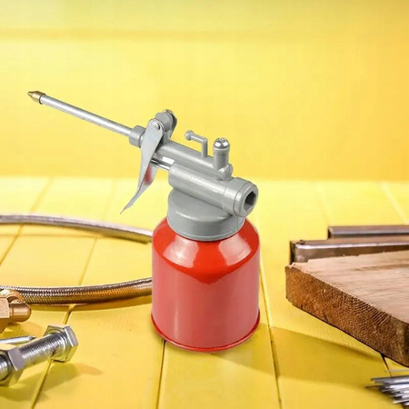 VERKE V86359 OLEJARKA OLIWIARKA MAŁA RĘCZNA OLEJNICA SMAROWNICA OLEJU SMAROWNICZKA 250ml