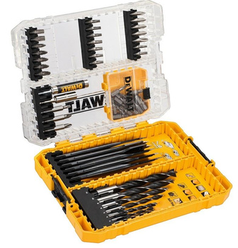 DeWALT DT70768 ZESTAW WIERTEŁ DO DREWNA + BITY 57pc