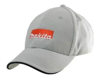 Czapka Czapeczka z daszkiem z logo MAKITA - szara