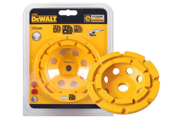 DEWALT DT3796 TARCZA DIAMENTOWA GARNKOWA DWURZĘDOWA DO SZLIFOWANIA BETONU I KAMIENIA 125MM EXTREME 