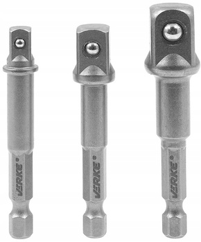 VERKE V39209 UCHWYTY HEX DO NASADEK 1/4" 3/8" 1/2"