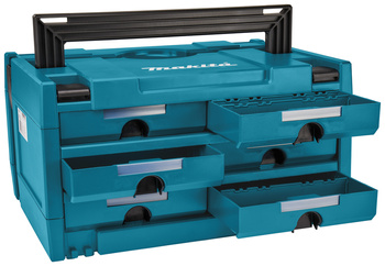 MAKITA P-84333 SKRZYNKA WALIZKA MAKPAC ORGANIZER Z SZUFLADAMI 3x2